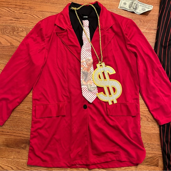 CALIFORNIA COSTUMES PIMP DADDY Men’s size Xl Full Get Up Costume Halloween - Picture 3 of 8